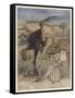 The Bogey Beast-Arthur Rackham-Framed Stretched Canvas