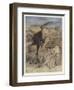 The Bogey Beast-Arthur Rackham-Framed Art Print