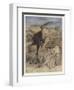 The Bogey Beast-Arthur Rackham-Framed Art Print