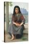 The Bohemian, 1890-William Adolphe Bouguereau-Stretched Canvas