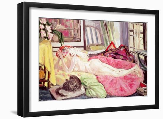 The Bohemian, 1921-Jacqueline Marval-Framed Giclee Print