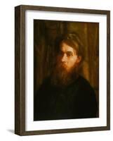 The Bohemian (Portrait of Franklin Louis Schenck) C.1890 (Oil on Canvas)-Thomas Cowperthwait Eakins-Framed Giclee Print