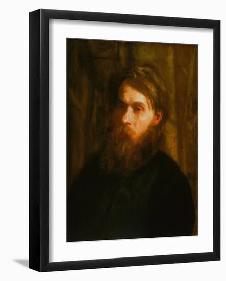 The Bohemian (Portrait of Franklin Louis Schenck) C.1890 (Oil on Canvas)-Thomas Cowperthwait Eakins-Framed Giclee Print