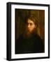 The Bohemian (Portrait of Franklin Louis Schenck) C.1890 (Oil on Canvas)-Thomas Cowperthwait Eakins-Framed Giclee Print