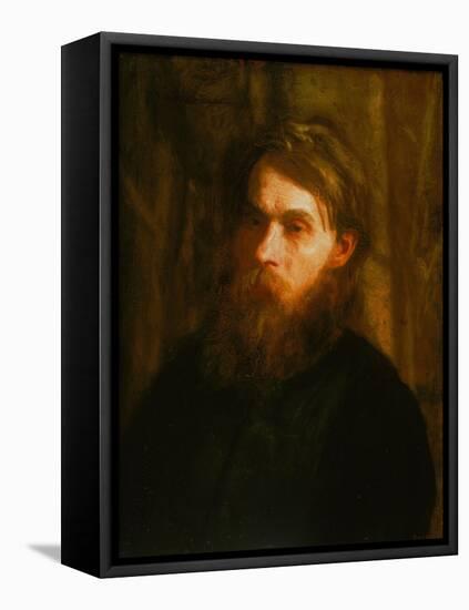 The Bohemian (Portrait of Franklin Louis Schenck) C.1890 (Oil on Canvas)-Thomas Cowperthwait Eakins-Framed Stretched Canvas
