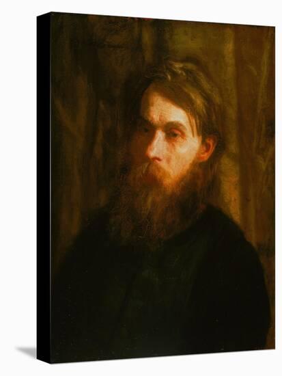 The Bohemian (Portrait of Franklin Louis Schenck) C.1890 (Oil on Canvas)-Thomas Cowperthwait Eakins-Stretched Canvas