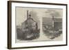 The Boiler Explosion at Dean, in Rossendale-null-Framed Giclee Print