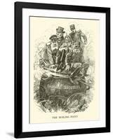 The Boiling Point' for 'Mr Punch's History of Modern England', by Charles L. Graves, 1922-Leonard Raven-hill-Framed Giclee Print