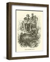 The Boiling Point' for 'Mr Punch's History of Modern England', by Charles L. Graves, 1922-Leonard Raven-hill-Framed Giclee Print