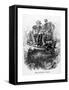 The Boiling Point Political Cartoon-Leonard Raven-hill-Framed Stretched Canvas