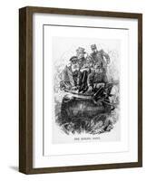 The Boiling Point Political Cartoon-Leonard Raven-hill-Framed Giclee Print