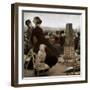 The Bois De Boulogne Races - by Giuseppe De Nittis-null-Framed Photographic Print