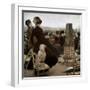 The Bois De Boulogne Races - by Giuseppe De Nittis-null-Framed Photographic Print