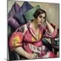 The Bokhara Coat, 1920-Mark Gertler-Mounted Giclee Print