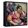 The Bokhara Coat, 1920-Mark Gertler-Framed Stretched Canvas