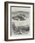 The Bolan Pass Road and Railway-null-Framed Premium Giclee Print