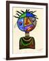 The Bold Face of Time, 2013-Oglafa Ebitari Perrin-Framed Giclee Print