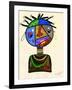 The Bold Face of Time, 2013-Oglafa Ebitari Perrin-Framed Giclee Print