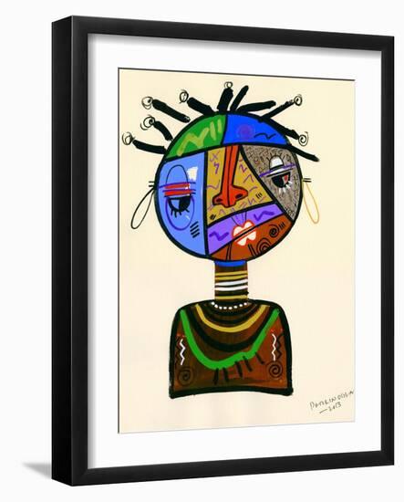 The Bold Face of Time, 2013-Oglafa Ebitari Perrin-Framed Giclee Print