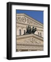 The Bolshoi Theater, Moscow, Russia-Charles Bowman-Framed Photographic Print