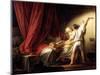 The Bolt, circa 1778-Jean-Honoré Fragonard-Mounted Giclee Print