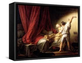 The Bolt, circa 1778-Jean-Honoré Fragonard-Framed Stretched Canvas