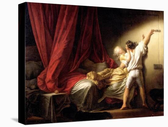 The Bolt, circa 1778-Jean-Honoré Fragonard-Stretched Canvas