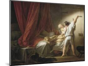 The Bolt-Jean-Honoré Fragonard-Mounted Art Print