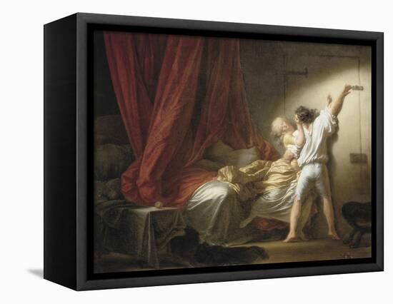 The Bolt-Jean-Honoré Fragonard-Framed Stretched Canvas