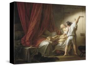 The Bolt-Jean-Honoré Fragonard-Stretched Canvas