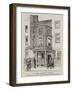 The Bomb Outrage in Mayfair-null-Framed Giclee Print