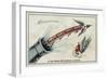 The Bomb Train - 100 Kilometres Per Second-null-Framed Giclee Print