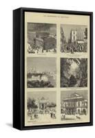 The Bombardment of Alexandria-William Henry James Boot-Framed Stretched Canvas