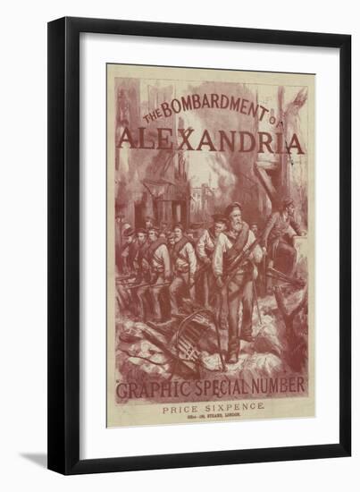 The Bombardment of Alexandria-Godefroy Durand-Framed Giclee Print