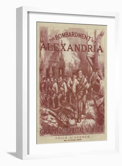 The Bombardment of Alexandria-Godefroy Durand-Framed Giclee Print