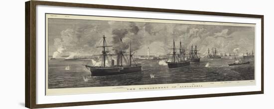 The Bombardment of Alexandria-null-Framed Premium Giclee Print