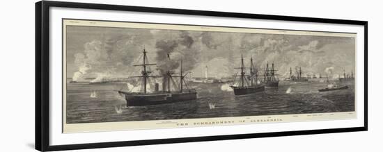 The Bombardment of Alexandria-null-Framed Premium Giclee Print