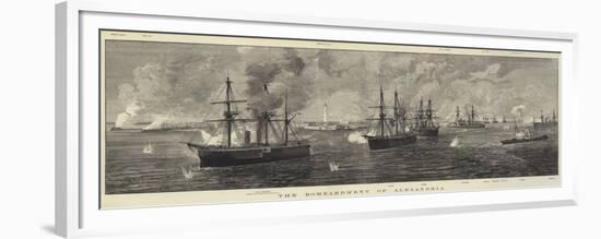 The Bombardment of Alexandria-null-Framed Premium Giclee Print
