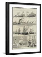 The Bombardment of Alexandria-null-Framed Premium Giclee Print