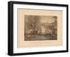 'The Bombardment of Algiers by Lord Exmouth in 1816', (1878)-Thomas Brown-Framed Giclee Print