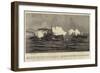 The Bombardment of Matanzas Forts by the United States Cruisers-null-Framed Giclee Print