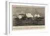 The Bombardment of Matanzas Forts by the United States Cruisers-null-Framed Giclee Print