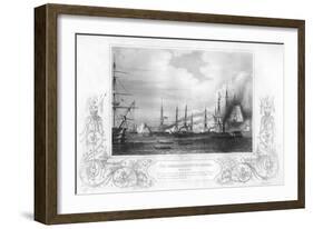 The Bombardment of Odessa, Ukraine, During the Crimean War, 1854-George Greatbatch-Framed Giclee Print