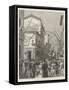 The Bombardment of Rio De Janeiro, the Rua Do Ouvidor-Melton Prior-Framed Stretched Canvas