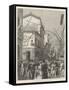 The Bombardment of Rio De Janeiro, the Rua Do Ouvidor-Melton Prior-Framed Stretched Canvas