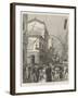 The Bombardment of Rio De Janeiro, the Rua Do Ouvidor-Melton Prior-Framed Giclee Print