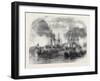 The Bombardment of Sveaborg: French Gun Boats Going to the Battery with Shot and Shell-John Wilson Carmichael-Framed Giclee Print