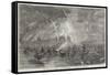 The Bombardment of Sveaborg, Rocket Boats-John Wilson Carmichael-Framed Stretched Canvas