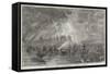 The Bombardment of Sveaborg, Rocket Boats-John Wilson Carmichael-Framed Stretched Canvas
