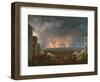 The Bombardment of Vienna by the French Army, 11th May 1809-Baron Louis Albert Bacler D'albe-Framed Giclee Print